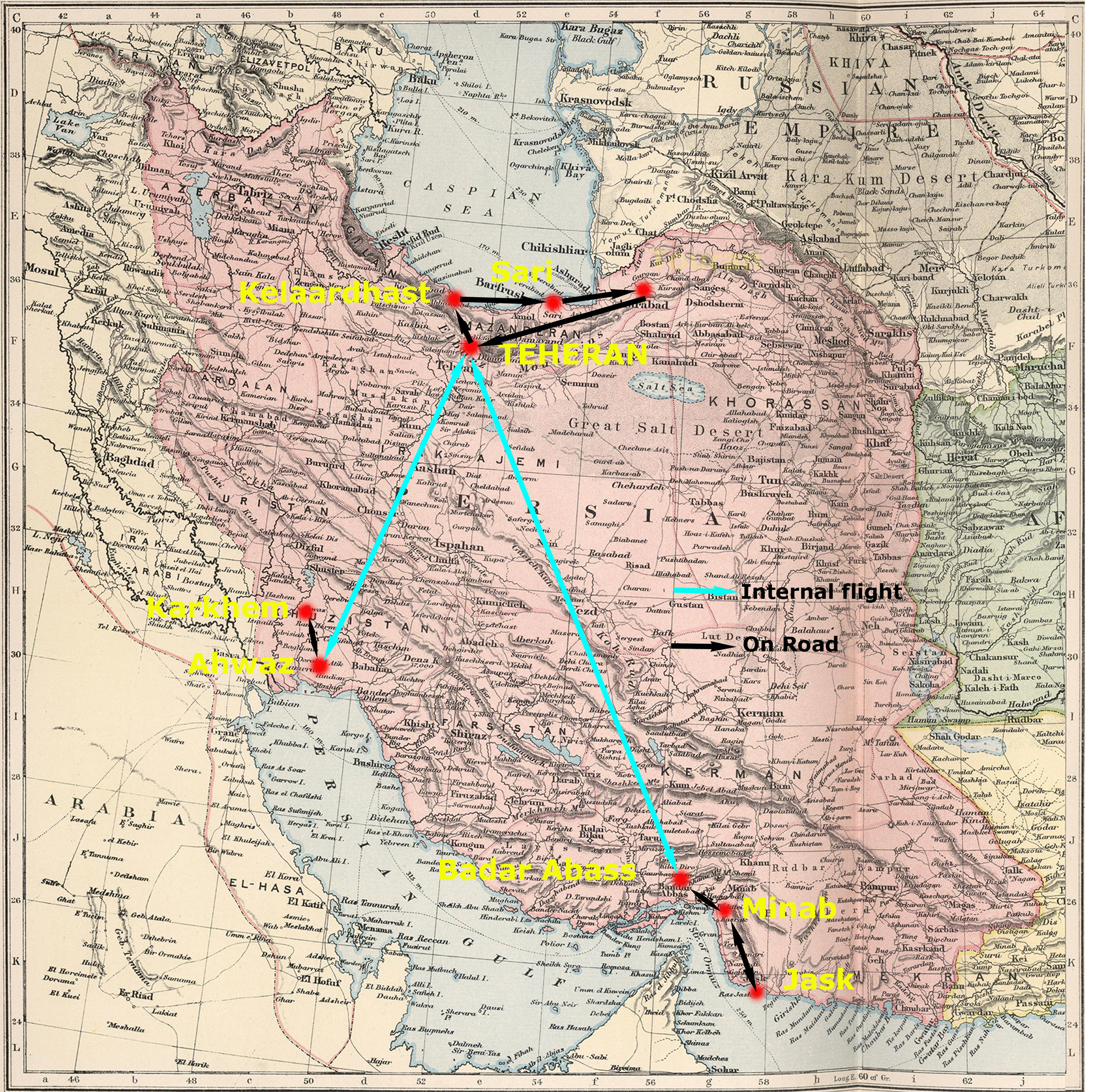itinerary